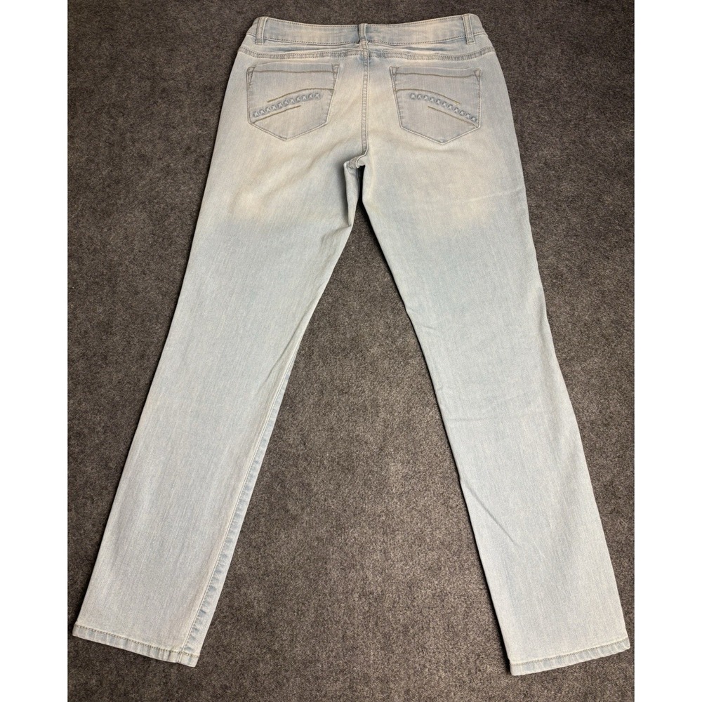 Route 66 Skinny Jeans Women 8 Light Wash Stretch Denim Casual Pants A5 - Picture 2 of 4